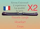 Xtrem 2 Sangles Universel Hoverkart pour Fixation Hover Go Kart Overkart Over Carte Cart Hoverkart Hovercart Scratch Attache Hoverboard