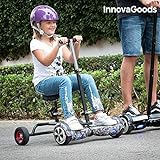 InnovaGoods ig115908 hoverbike pour Hoverboard, Unisexe Enfants, Noir, Taille Unique